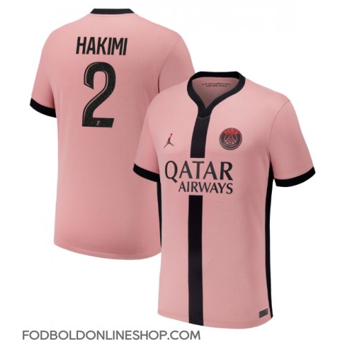 Paris Saint-Germain Achraf Hakimi #2 Tredjetrøje 2024-25 Kortærmet